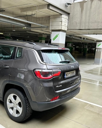 Jeep Compass cena 81000 przebieg: 142500, rok produkcji 2018 z Pobiedziska małe 106